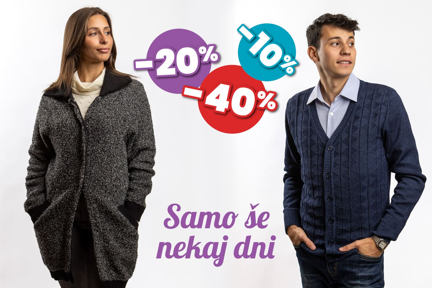 Mrzli dnevi bodo kmalu le še spomin, z njimi pa se zaključuje tudi naše veliko zimsko znižanje.